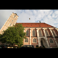 Ingolstadt, Liebfrauenmnster, Seitenansicht