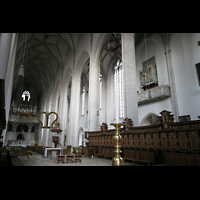 Ingolstadt, Liebfrauenmnster, Alte Chororgel und Hauptorgel