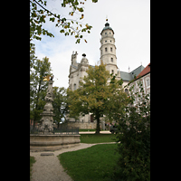 Neresheim, Abteikirche, Kirchhof