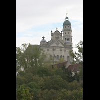 Neresheim, Abteikirche, Auenansicht