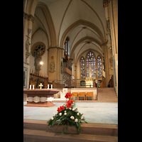 Paderborn, Dom, Chorraum mit Chororgel