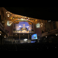 Budapest, Zeneakadmia (Franz-Liszt-Akademie), Konzertsaal mit Orgel