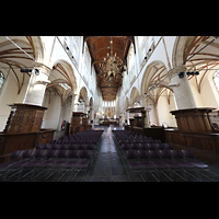 Alkmaar, Sint Laurenskerk, Innenraum in Richtung Chor