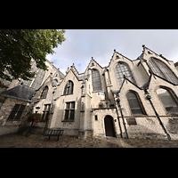Gouda, Sint Janskerk - Grote Kerk, Seitenschiff von Sden