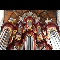 Haarlem, Sint Bavokerk, Oberer Teil des Prospekts