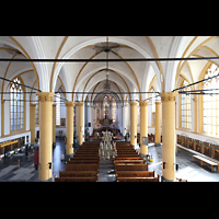 Kampen, Buitenkerk, Blick vom Spieltisch in die Kirche