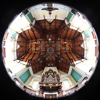 Katwijk aan Zee, Nieuwe Kerk, Gesamter Innenraum