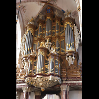Zwolle, Grote of Sint Michaelskerk, Orgel seitlich