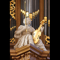 Zwolle, Grote of Sint Michaelskerk, Figur rechts auf dem Rckpositiv