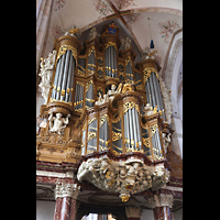 Zwolle, Grote of Sint Michaelskerk, Orgel seitlich perspektivisch