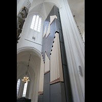 Malm, S:t Petri Kyrka, Chororgel Rckseite seitlich