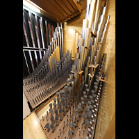 Claremont, United Church of Christ, Pfeifen im Schwellwerk, C-Seite