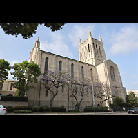 Los Angeles, First Congregational Church, Ansicht von Sden von der 6th Street