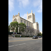 Los Angeles, First Congregational Church, Ansicht von Sdwesten von der 6th Street Ecke South Commonwealth Blvd