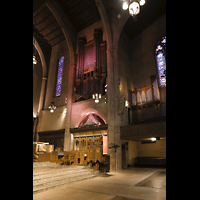 Los Angeles, First Congregational Church, South Transept (Epistle) und South Chancel Organ mit Swell, Italian und Trumpet Royale