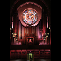 Los Angeles, First Congregational Church, Schlicker-Orgel auf der West Gallery