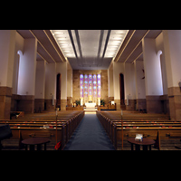 Los Angeles, Westwood United Methodist Church, Innenraum in Richtung Chor