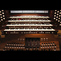 Los Angeles, Westwood United Methodist Church, Koppel-Wippen, Druckknpfe, Manuale, Pistons und Schwelltritte