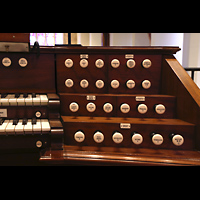 Los Angeles, Westwood United Methodist Church, Rechte Registerstaffel der Gallery Organ