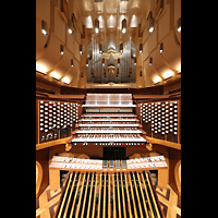 San Francisco, Louise M. Davies Symphony Hall, Spieltisch und Orgel
