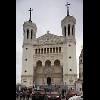 Lyon, Notre-Dame de Fourvire, Fassade