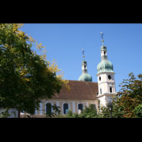 Arlesheim, Dom, Auenansicht von der Seite