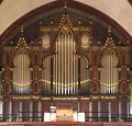 Berlin (Wilmersdorf), Auenkirche, Orgel / organ