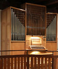 Berlin - Reinickendorf, Waldkirche Heiligensee, Orgel / organ