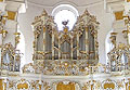 Steingaden - Wies, Wieskirche - Wallfahrtskirche zum gegeielten Heiland, Orgel / organ
