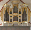 Zettemin, Dorfkirche, Orgel / organ