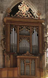 Barcelona, Baslica Santa Mara del Mar, Orgel / organ